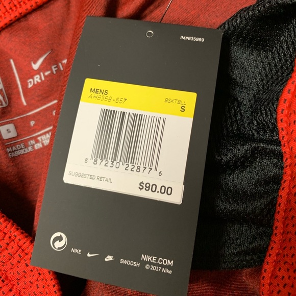 Nike X NBA Portland Trailblazers AH8368-657 Small - Picture 8 of 8